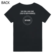 Tap For a Dad Joke Funny Cotton T-Shirt