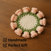 Handcrafted Convertible Yarn Rose Bouquet