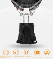 2in1 Built-in Sun Umbrella Backpack