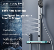 Piano Smart Digital Massage Spray Shower System Set