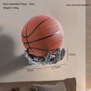 Robotic Hand Basketball Wall-Mounted Rack