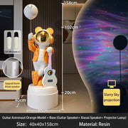 Astronaut Bluetooth Speaker Galaxy Projector Lamp