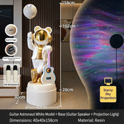 Astronaut Bluetooth Speaker Galaxy Projector Lamp