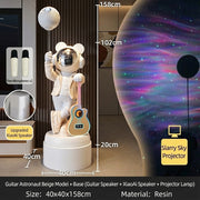 Astronaut Bluetooth Speaker Galaxy Projector Lamp
