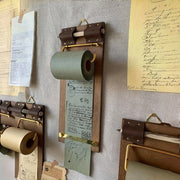 Roll-Note Wooden Clipboard